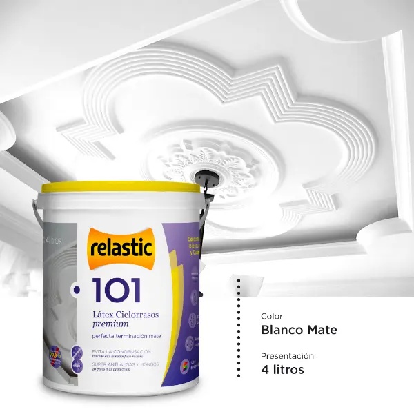 [1014] 101 Latex Cielorrasos Premium (4 Litros)