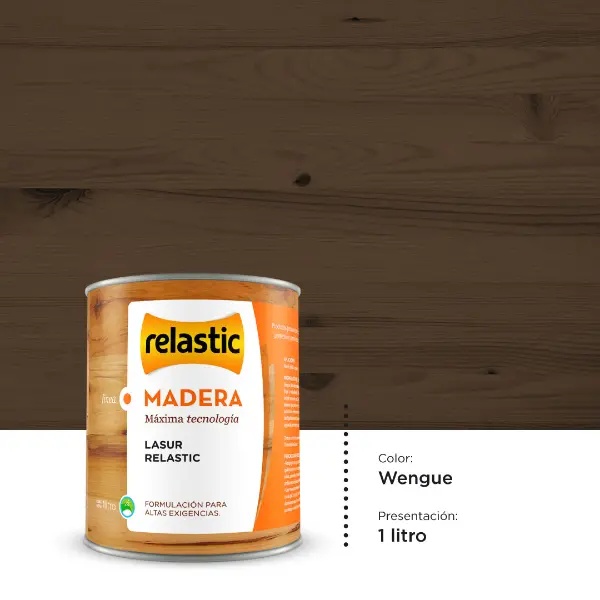 [LW1] Lasur Protector para Madera (Wengue, 1 Litro)