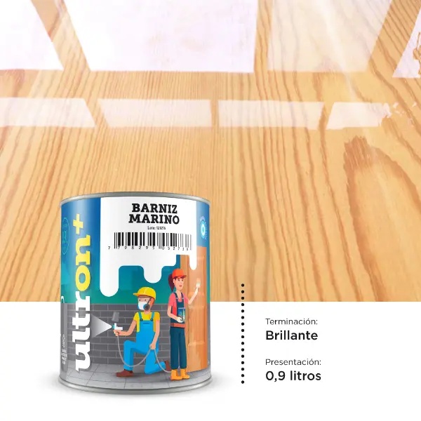 [UBZ1] Ultron Barniz Marino (0.9 Litro)